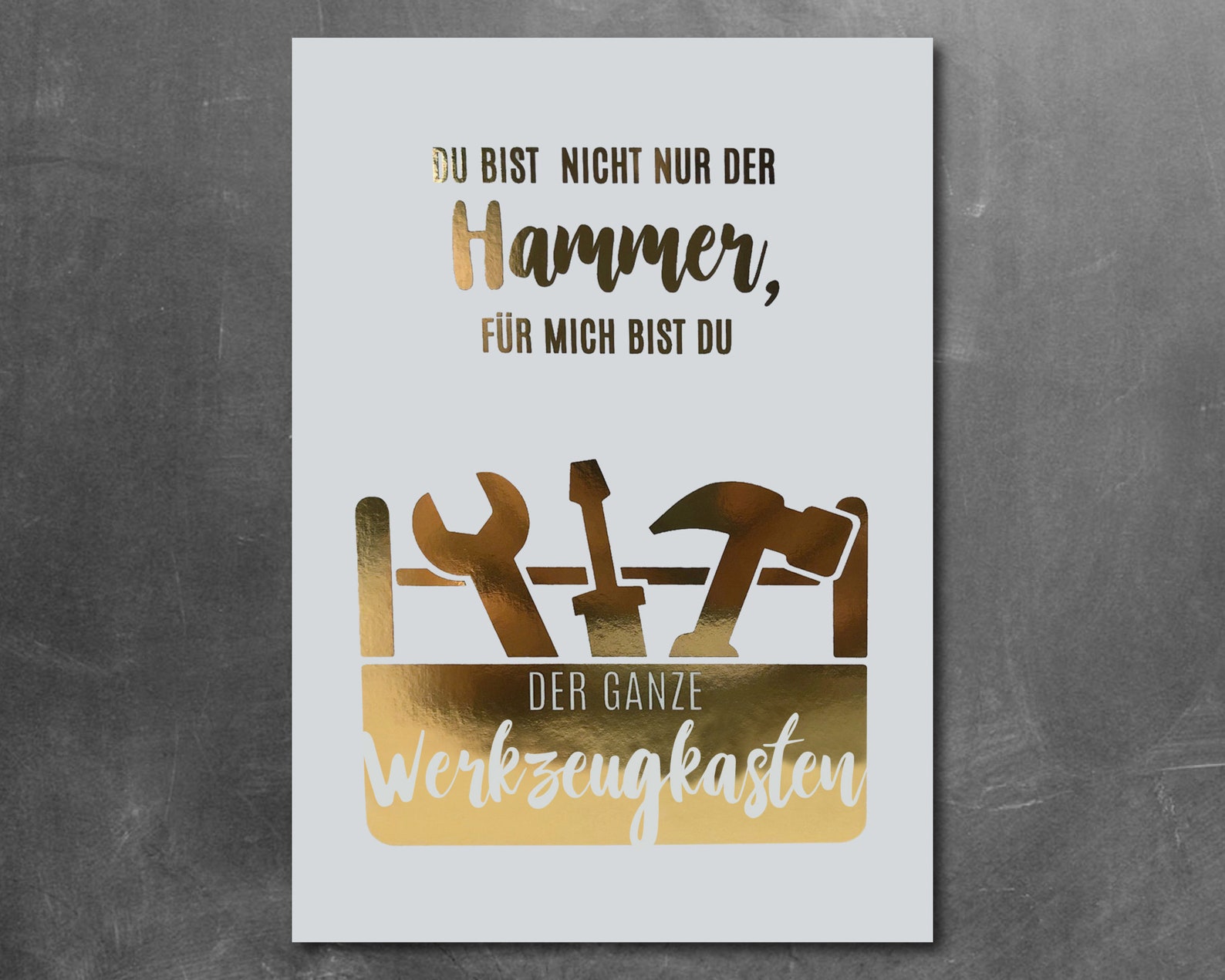 Du Bist Nicht Nur Der Hammer Sondern Der Ganze Werkzeugkasten www.etsy.com