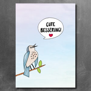 Postkarte "Gute Besserung!