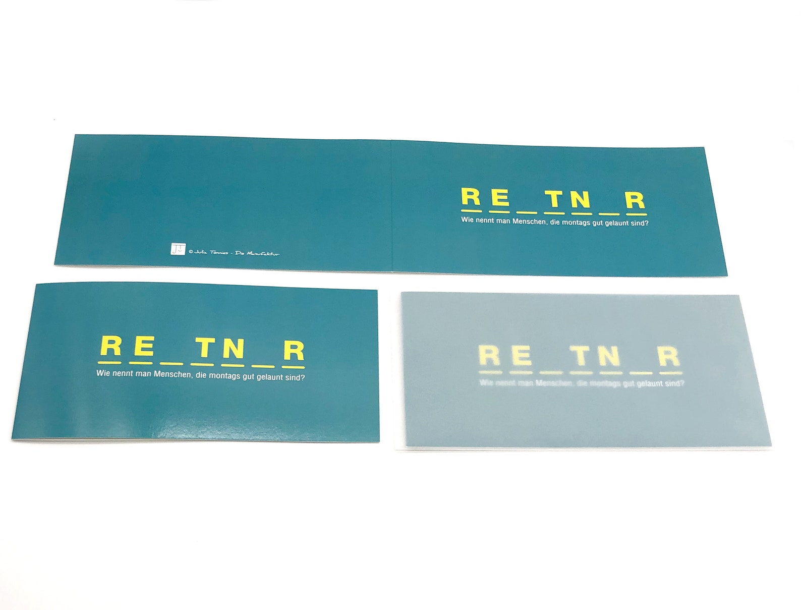 Witzige Klappkarte für Rentner oder die, die man in die Rente ...