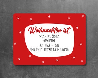 Weihnachtskarte für die, die Weihnachten gern mit Ihren Lieben verbringen