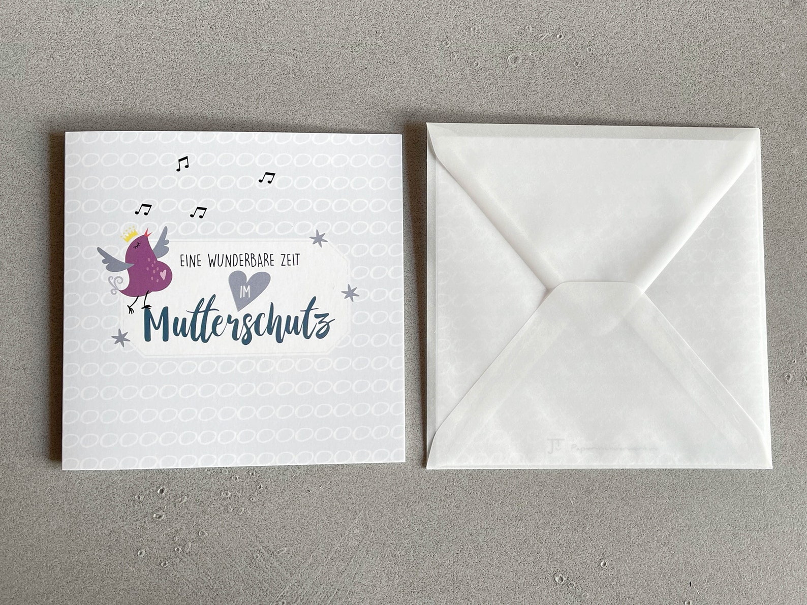 Grußkarte zum Abschied in den Mutterschutz / in die Babypause - Etsy.de