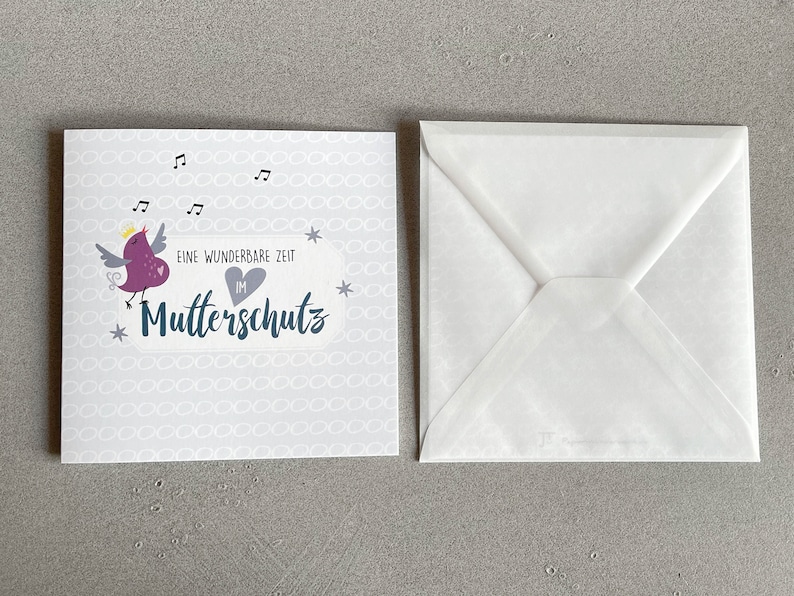 Abschied Babypause Grußkarte zum Abschied in den Mutterschutz / in die Babypause - Etsy.de
