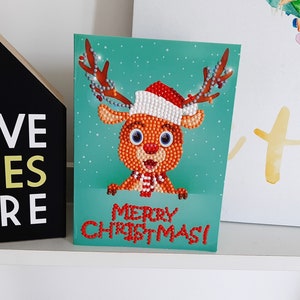 Reindeer Weihnachtskarte