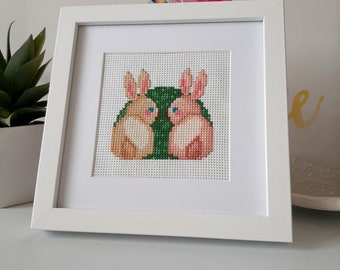 Cross Stitch Chart - bunny love