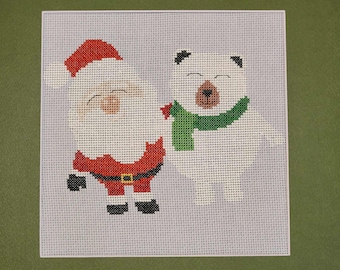 Digital Cross Stitch Chart - Christmas Buddies