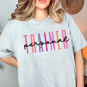Personal trainer shirt, gift for pt, personal training shirt, gym gifts, athletic trainer t-shirt, gym trainer gifts, fitness coach shirt,
