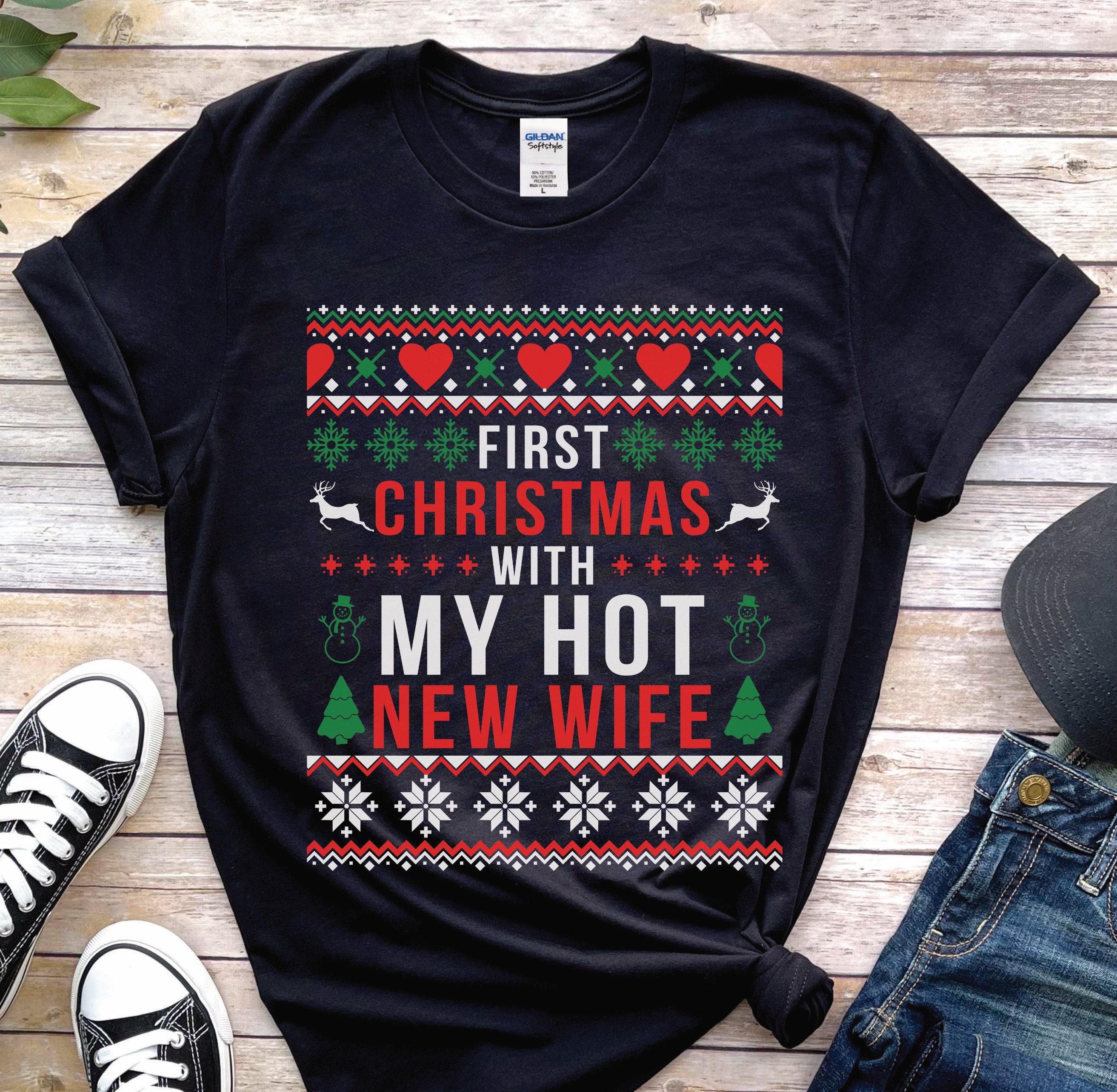 my wife is hot tee shirt