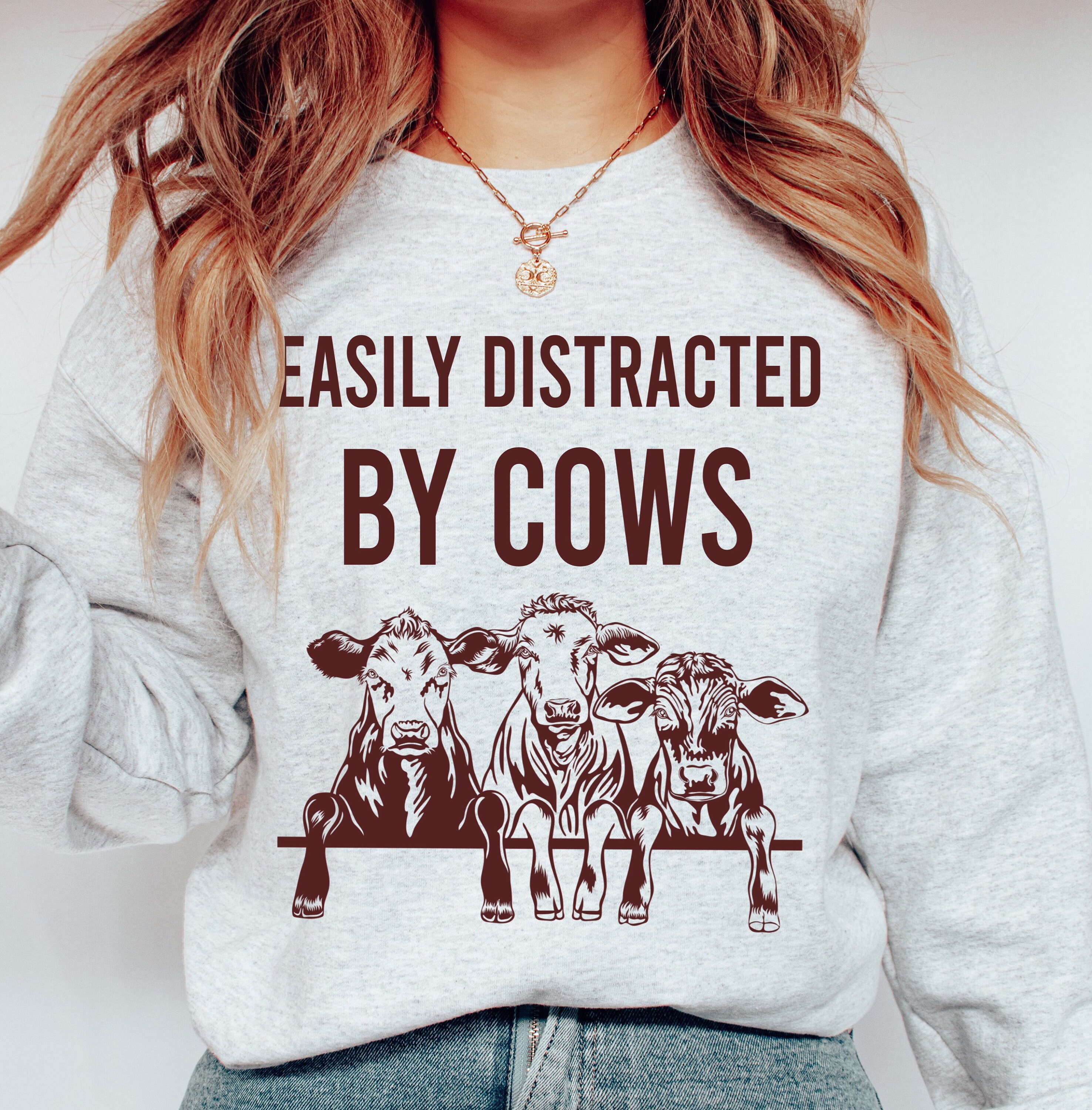 Cow Sweater - Etsy