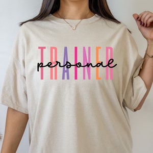 Personal trainer shirt, gift for pt, personal training shirt, gym gifts, athletic trainer t-shirt, gym trainer gifts, fitness coach shirt,