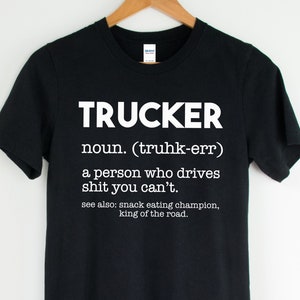 Summer Men's T-shirt Trucker Truck Driver Birthday Present 3D