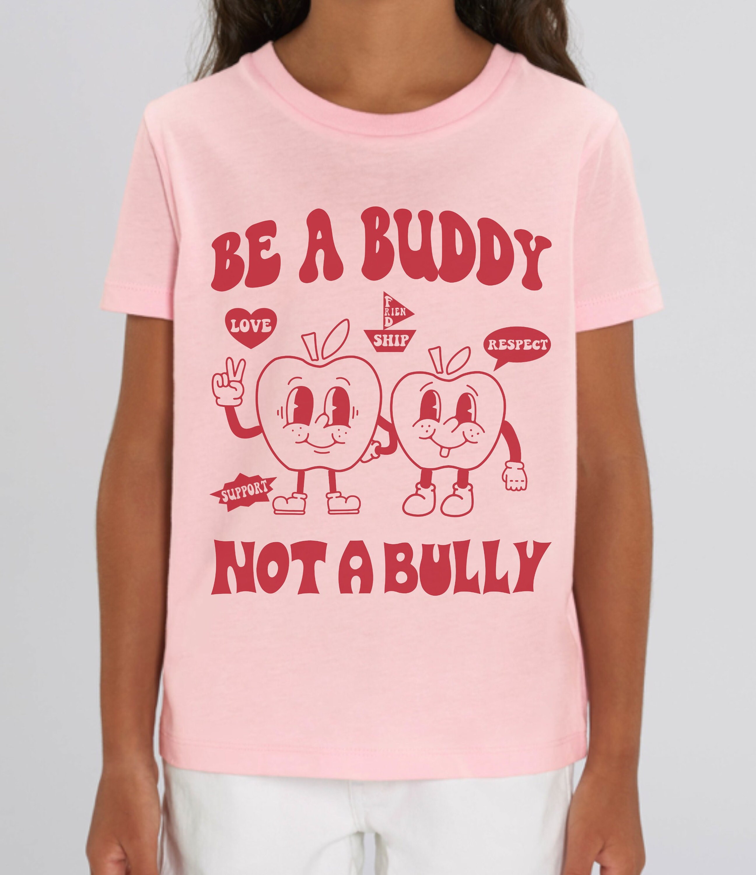 Don't Be Mean Anti-bullying Collection - White T-Shirt – Bella Simone