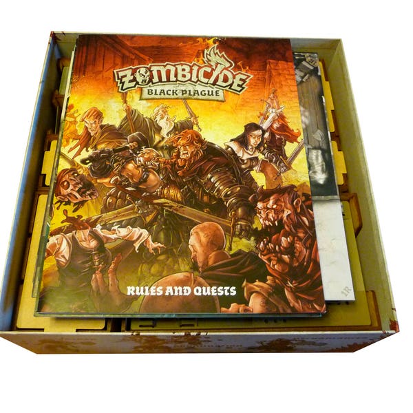Organizador del juego Zombicide: Black Plague