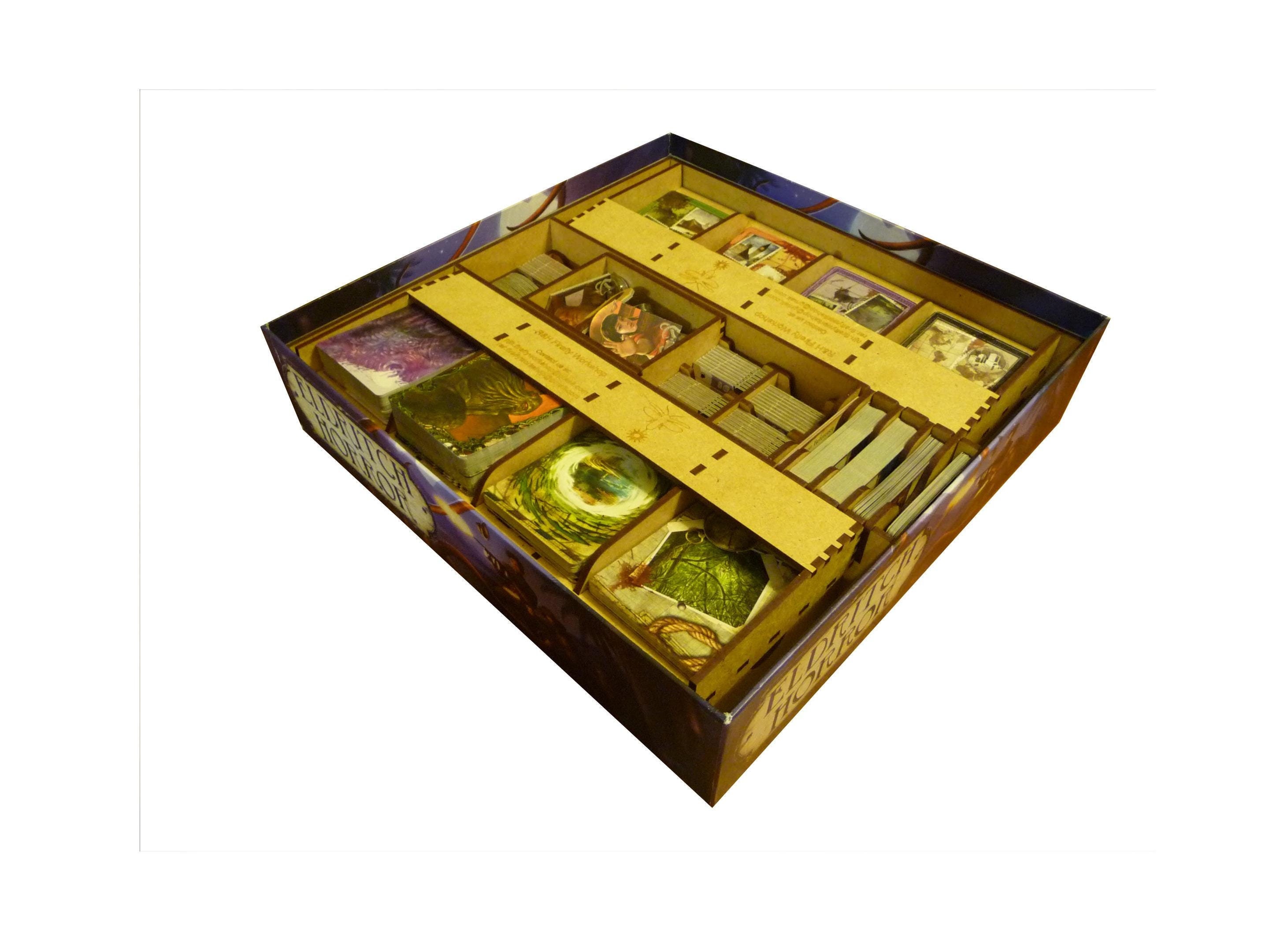Magnetic Box giallo per gioco di ruolo da tavolo - con vassoi