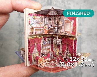 豆本ドールハウス Etsy の Miniaturepopupbook より 豆本ドールハウス Etsy の Miniaturepopupbook より