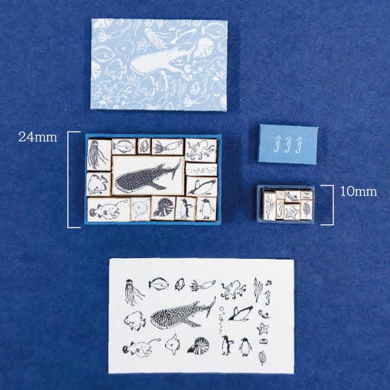 Stamp Set under the Sea | Etsy