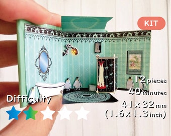 The little rooms with chibitronics (D.Bathroom) [Kit]