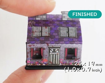 1/12th The Black Roof House [Finished product]Genuine Leather