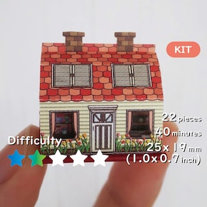 1/12th scale&#39;s The Red Roof House with BOX[Kit]