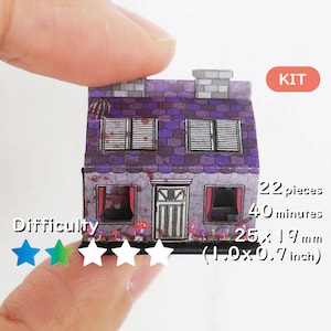 1/12th scale&#39;s The Black Roof House with BOX[Kit]
