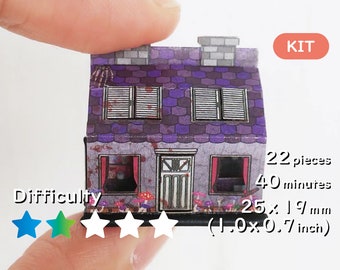1/12th scale's The Black Roof House with BOX[Kit]