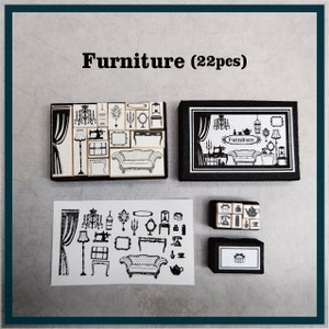 Stamp set Furniture image 1