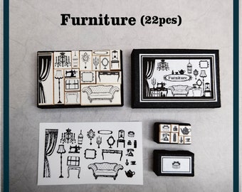 Stamp set [Furniture]