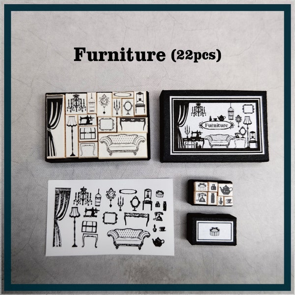 Stamp set [Furniture]