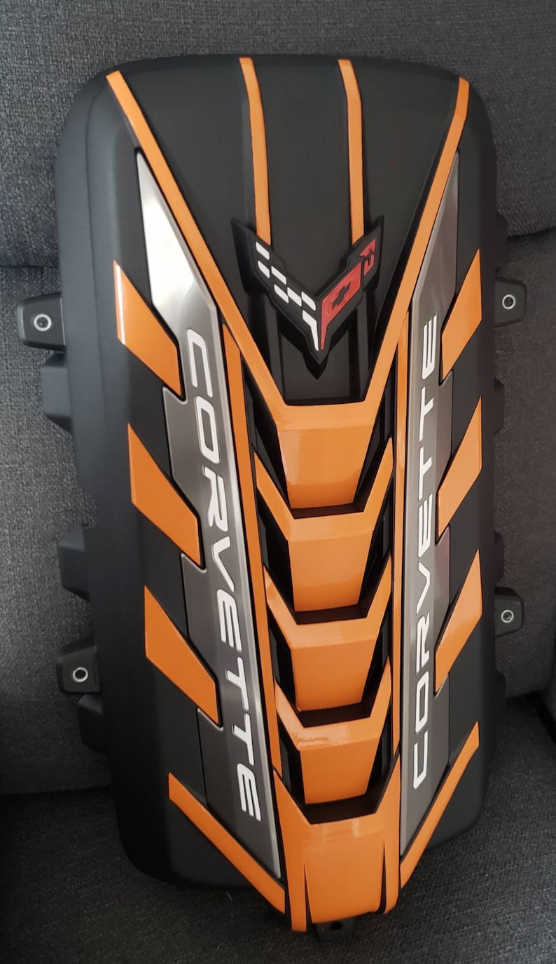 C8 Corvette Engine Cover Decals Package stickers Only Etsy