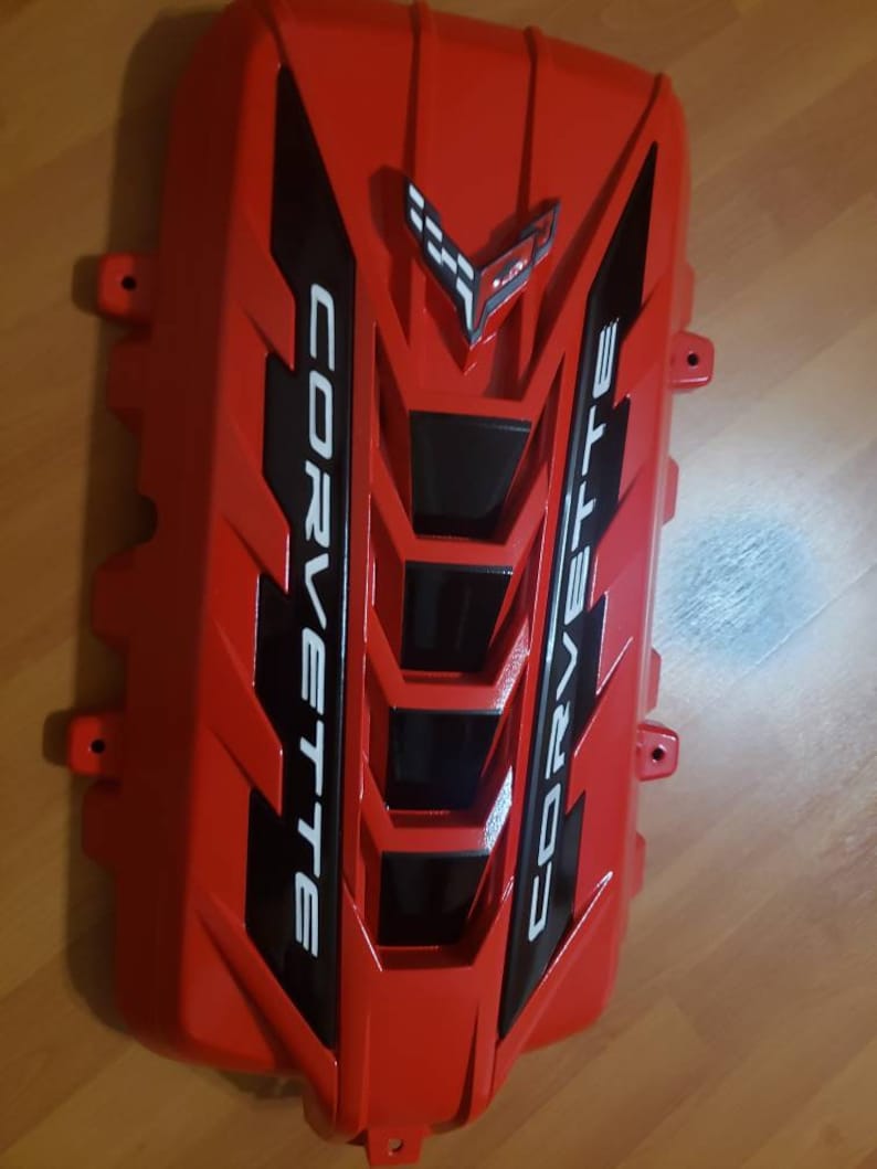 C8 Corvette Engine Cover Decals Package stickers Only Etsy