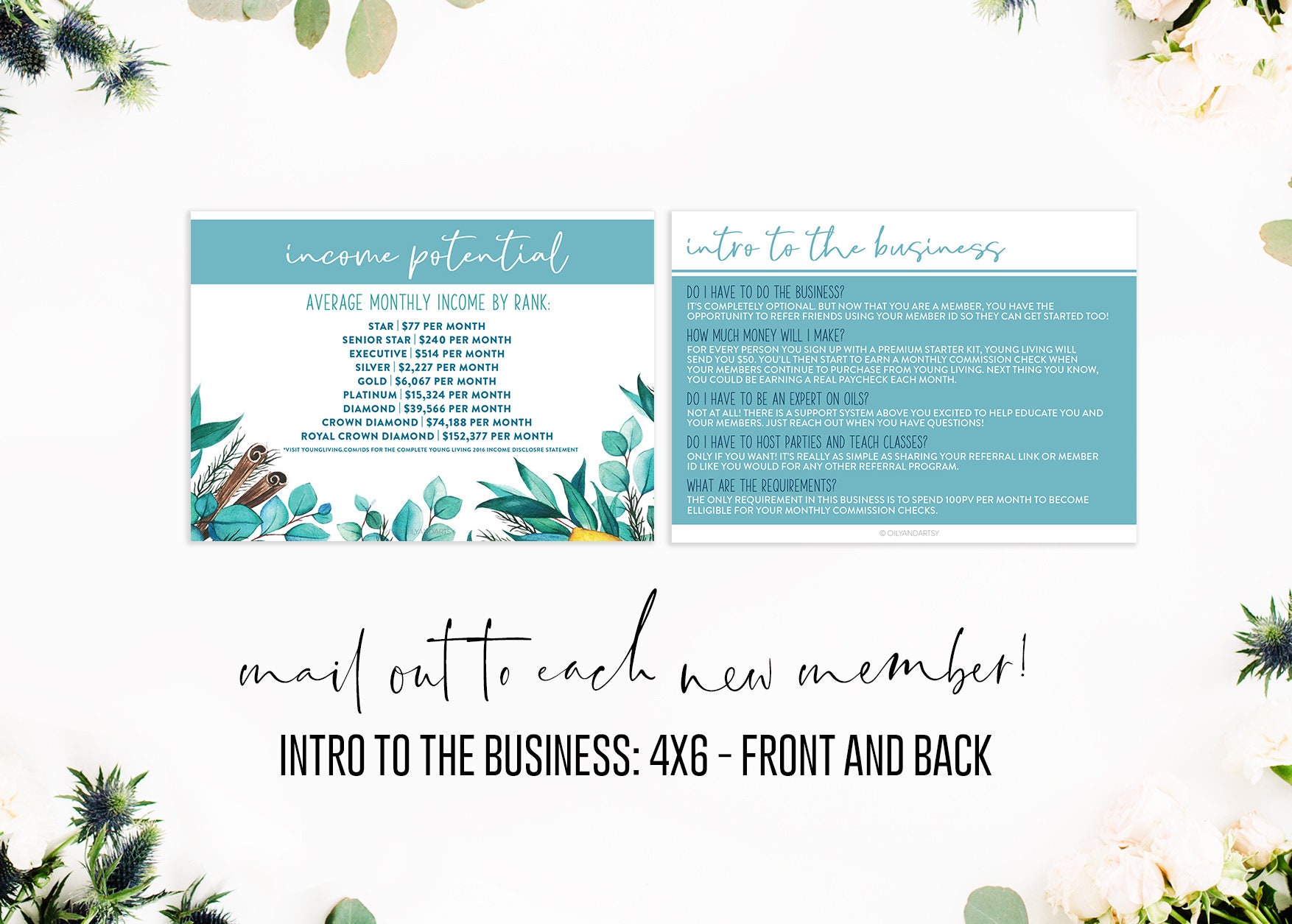 Young Living 2019 New Member Welcome Packet: Downloadable | Etsy