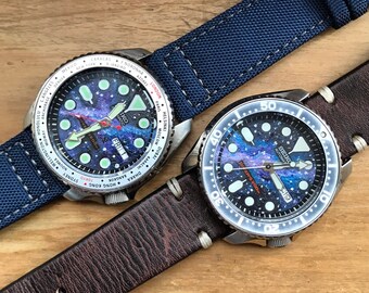 Handpainted Galaxy Seiko SKX007 Dial Custom Watch Dials - Etsy