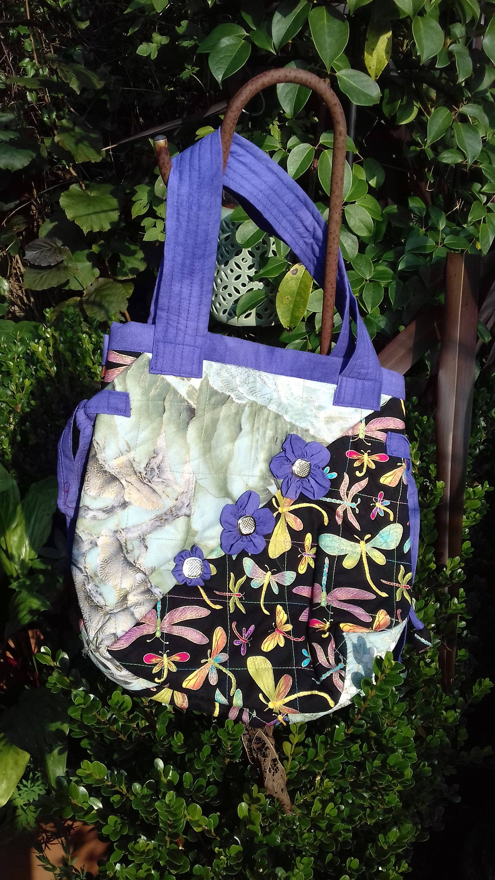 Japanese print shoulder bag Etsy