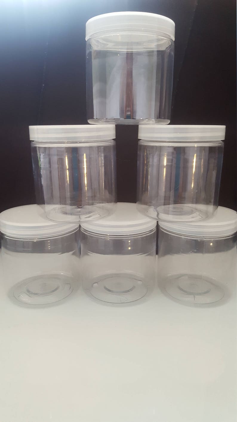 Free Shipping Six Plastic PET Containers 8 Oz With Opaque Etsy Australia free-shipping-six-plastic-pet-containers-8-oz-with-opaque-etsy-australia