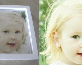 Custom Counted Cross Stitch Pattern from Your photo/Image pdf or printed