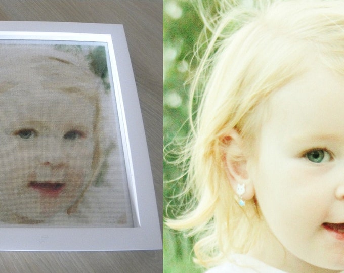 Featured listing image: Custom Counted Cross Stitch Pattern from Your photo/Image pdf or printed