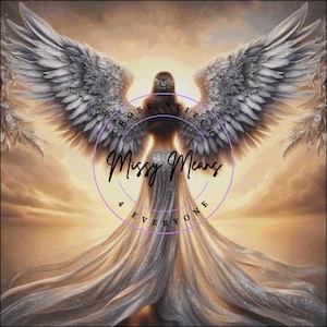 Patrón de punto de cruz de Ángel de Alas Plateadas (PDF digital)