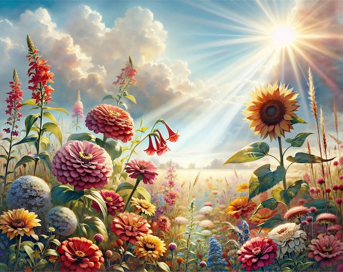 Featured listing image: Humming Through Seasons Cross Stitch Pattern: SAL (Digital PDF)