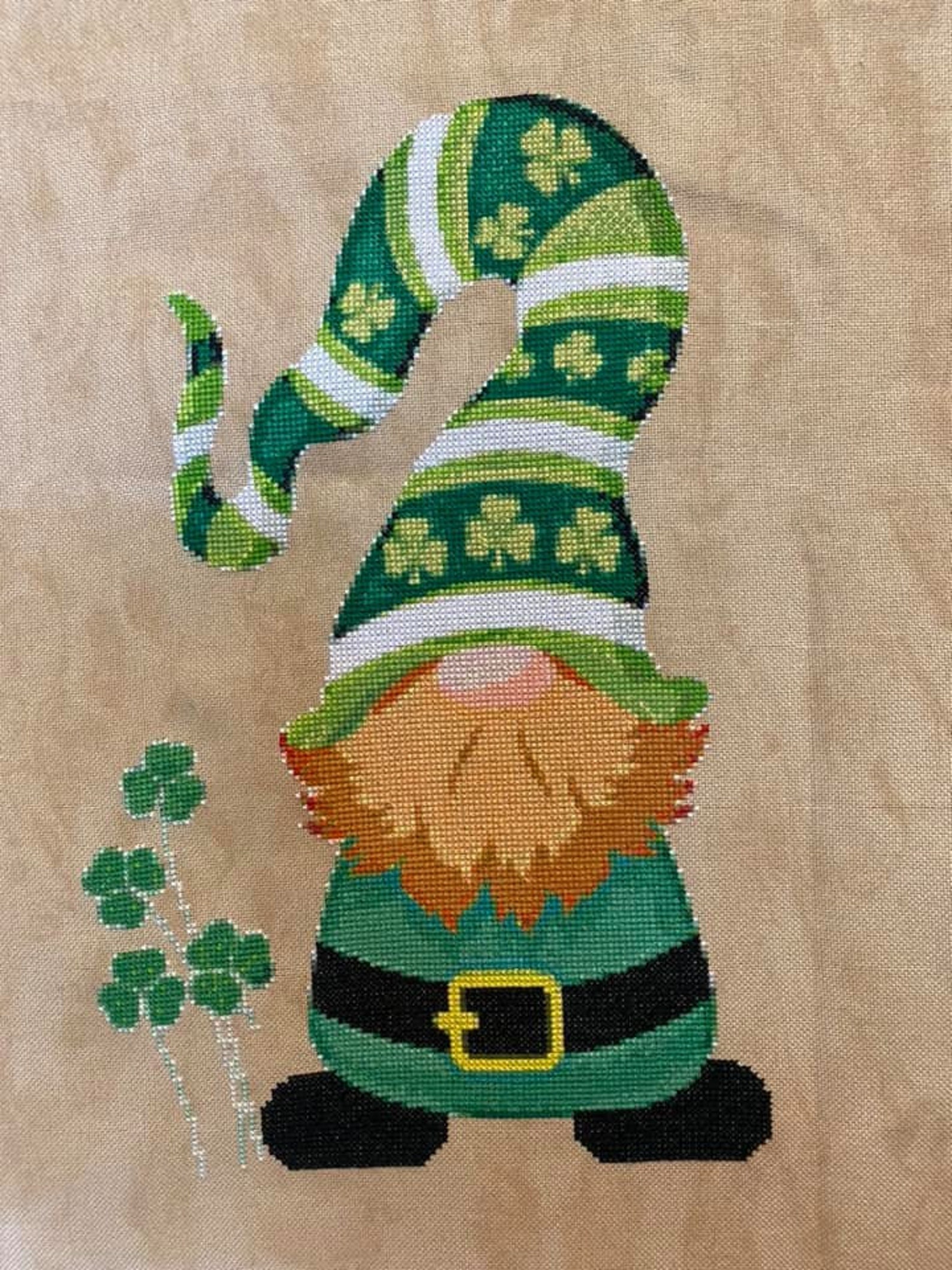 A Gnome a Month Counted Cross Stitch Patterns Cute Whimsical Etsy