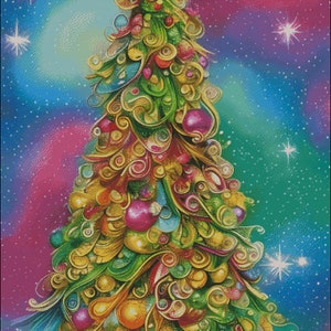 Christmas Ornaments Cross Stitch Pattern, Small Winter Cross Stitch Chart,  DIY Christmas Decoration, Snowman Pattern 
