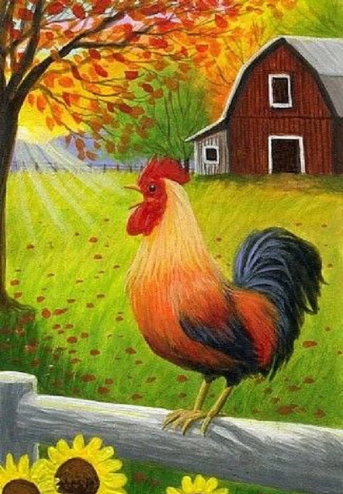 Cross Stitch Patterns On The Farm