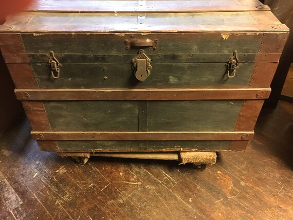 Steamer Trunk Etsy