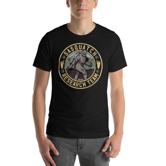 bigfoot research team shirt