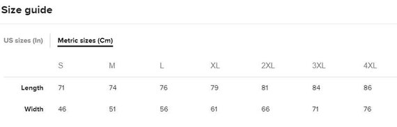 Korean To Us Size Chart