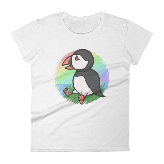 puffin t shirt women's