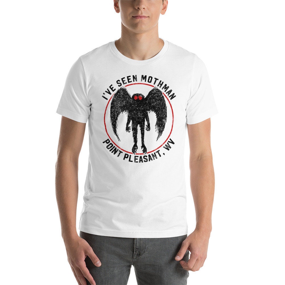 Men's Mothman T Shirt Mothman Shirt Point Pleasant - Etsy