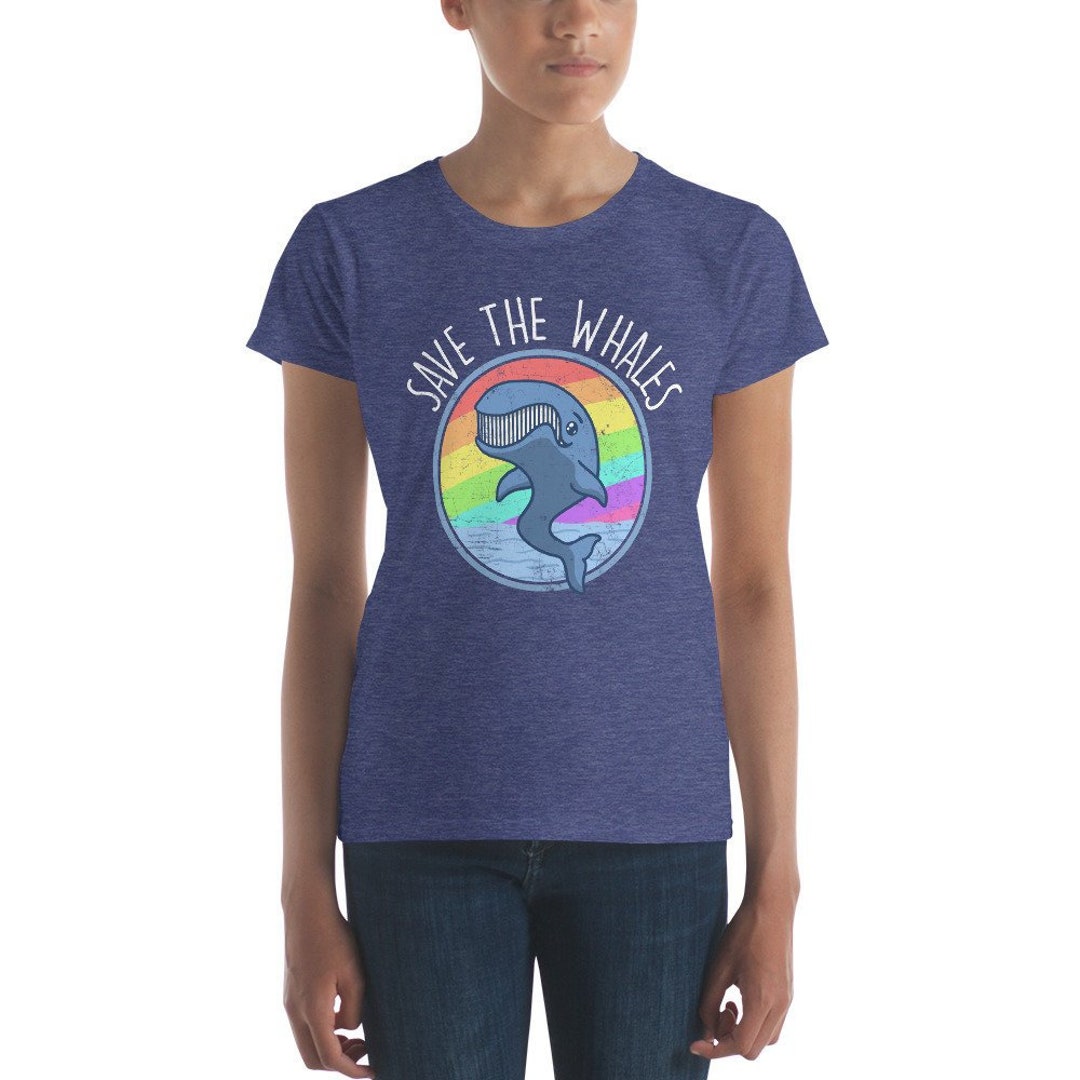 Save the Whales Shirt Save the Whales Gift Whale Love Shirt - Etsy