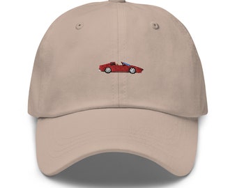 Dad hat with Sports Car