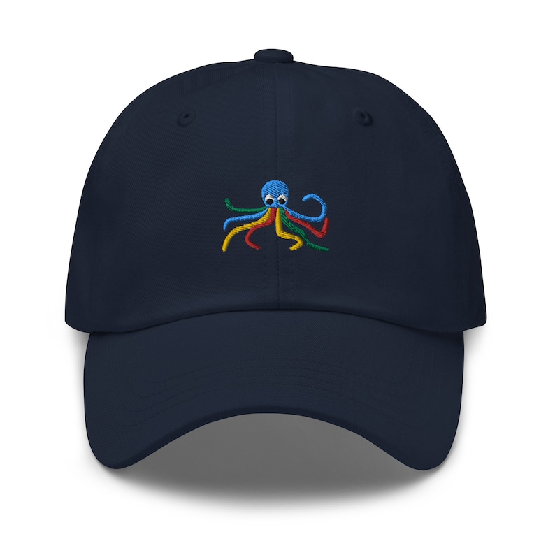 Dad hat with octopus image 4