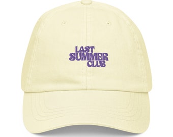 Pastel Dad Hat - LAST SUMMER CLUB
