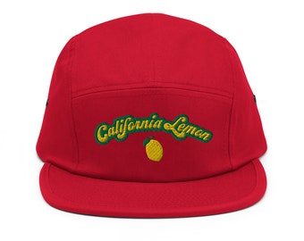 Five Panel Cap California Lemon